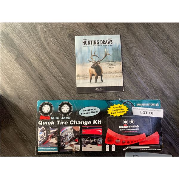 Mini Jack Quick Tire Change Kit- Anderson Hitches