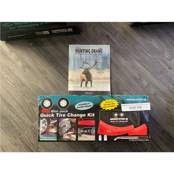Mini Jack Quick Tire Change Kit- Anderson Hitches