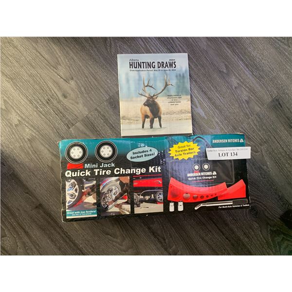 Mini Jack Quick Tire Change Kit- Anderson Hitches