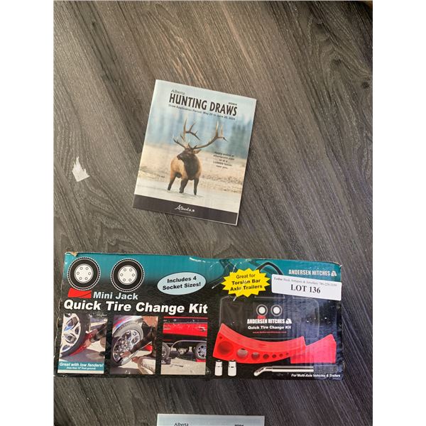 Mini Jack Quick Tire Change Kit- Anderson Hitches