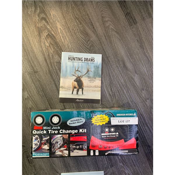 Mini Jack Quick Tire Change Kit- Anderson Hitches