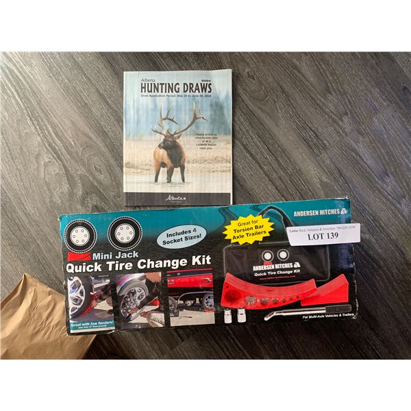 Mini Jack Quick Tire Change Kit- Anderson Hitches