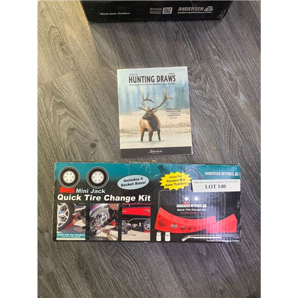 Mini Jack Quick Tire Change Kit- Anderson Hitches