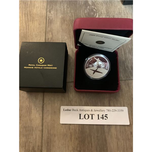 2009 Dreams Take to the Air-Celebrating the 100th Anniversary of Flight in Canada Silver Coin