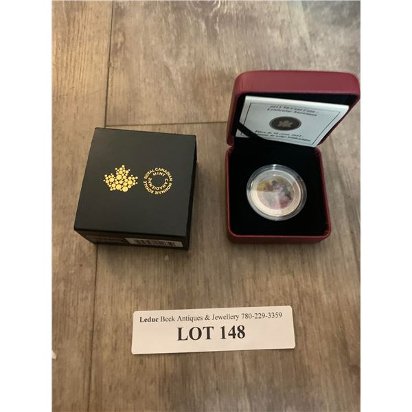 2013 50-Cent Lenticular Colour Snowman-An Old Friend Holiday Coin