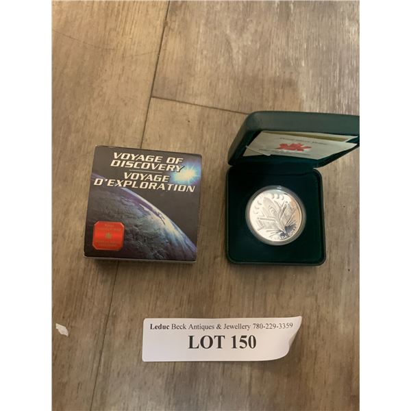 2002 A Voyage of Discovery Silver Coin
