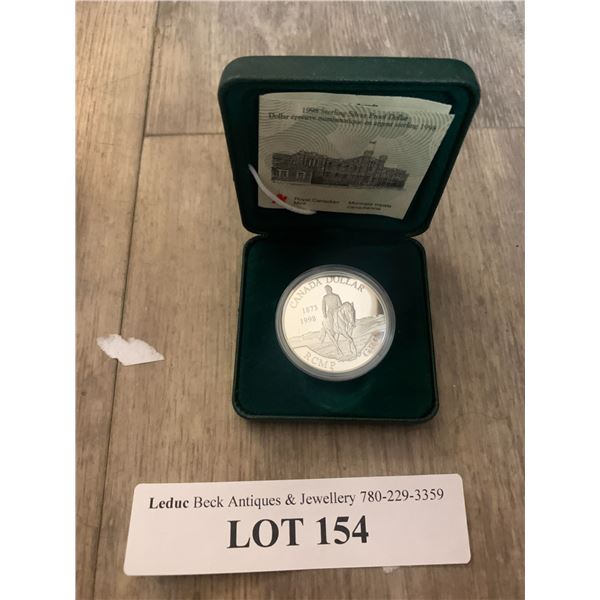 1873-1998 Royal Canadian Mounted Police Silver Coin