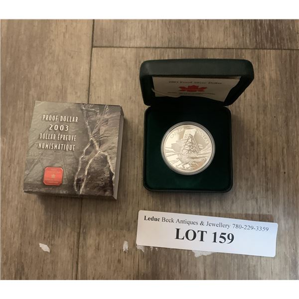 1903-2003 When Canada's Mining Industry Was Born 100th Anniversary of the Cobalt Strike Silver Coin