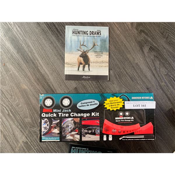 Mini Jack Quick Tire Change Kit- Anderson Hitches