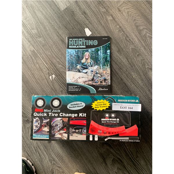 Mini Jack Quick Tire Change Kit- Anderson Hitches