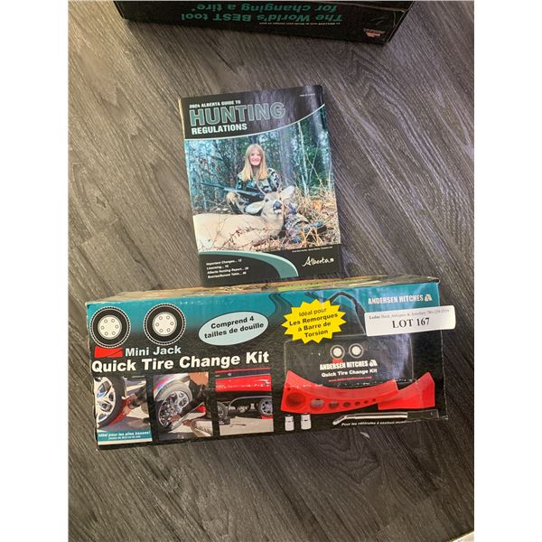 Mini Jack Quick Tire Change Kit- Anderson Hitches