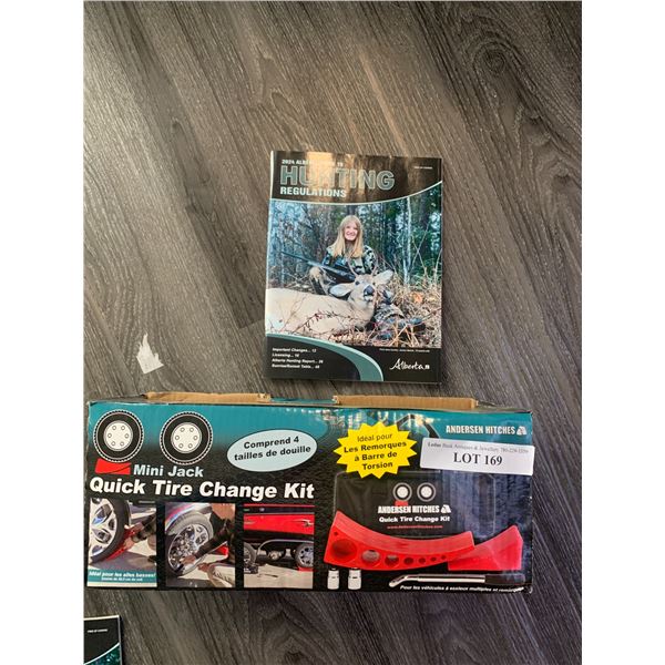 Mini Jack Quick Tire Change Kit- Anderson Hitches