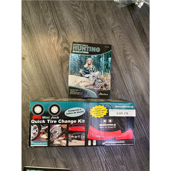 Mini Jack Quick Tire Change Kit- Anderson Hitches