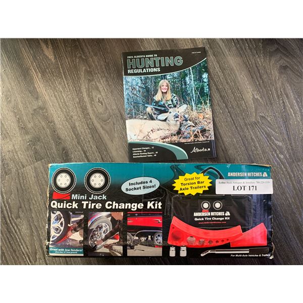 Mini Jack Quick Tire Change Kit- Anderson Hitches