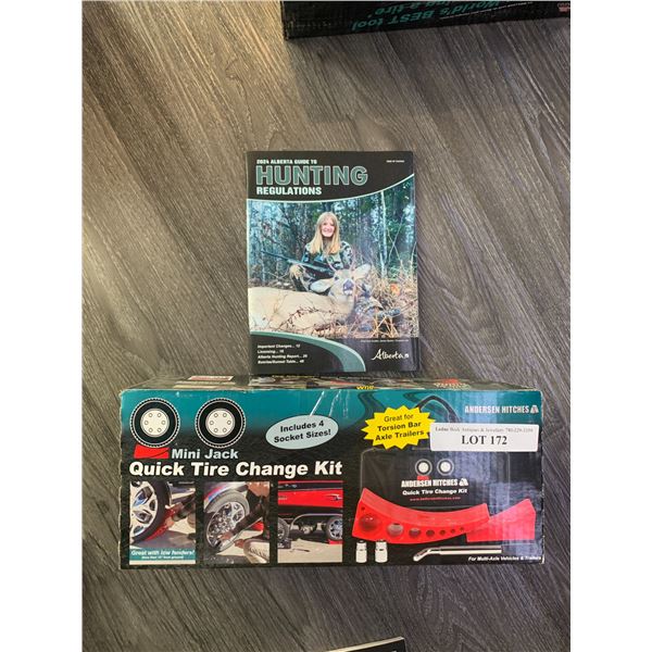 Mini Jack Quick Tire Change Kit- Anderson Hitches