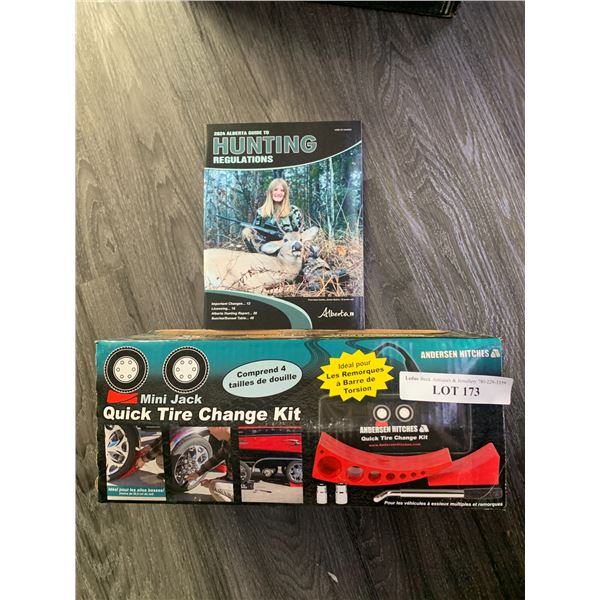 Mini Jack Quick Tire Change Kit- Anderson Hitches