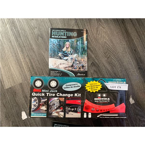 Mini Jack Quick Tire Change Kit- Anderson Hitches