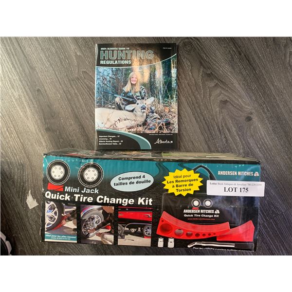 Mini Jack Quick Tire Change Kit- Anderson Hitches