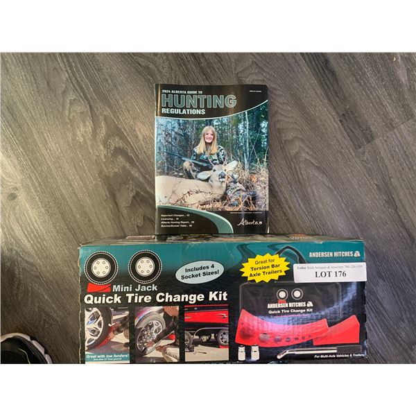 Mini Jack Quick Tire Change Kit- Anderson Hitches