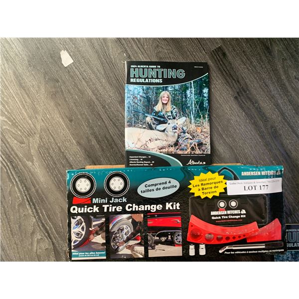 Mini Jack Quick Tire Change Kit- Anderson Hitches