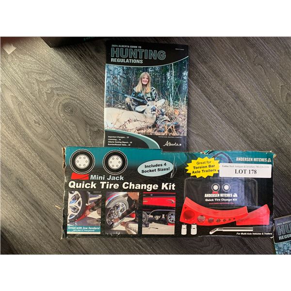 Mini Jack Quick Tire Change Kit- Anderson Hitches