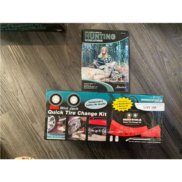 Mini Jack Quick Tire Change Kit- Anderson Hitches