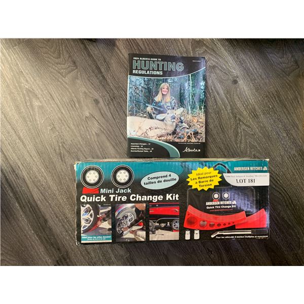 Mini Jack Quick Tire Change Kit- Anderson Hitches