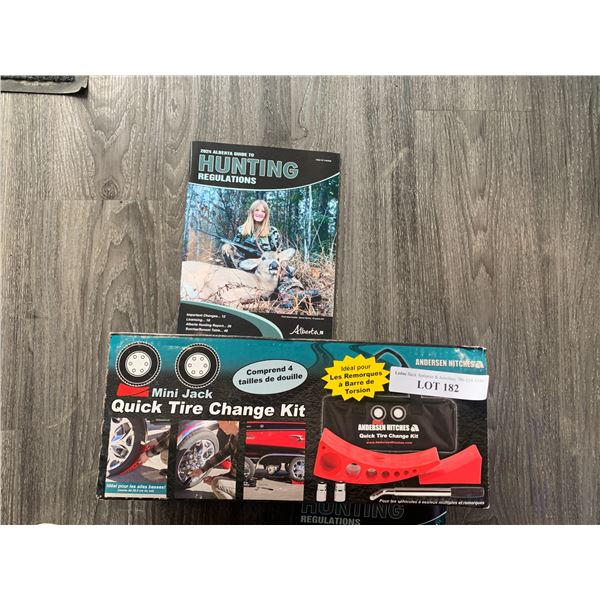 Mini Jack Quick Tire Change Kit- Anderson Hitches