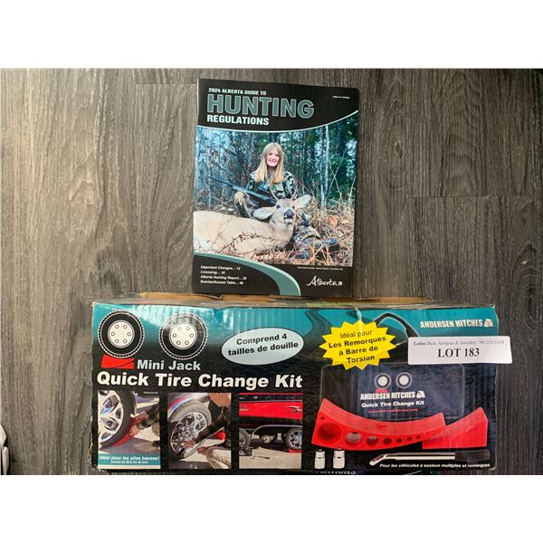 Mini Jack Quick Tire Change Kit- Anderson Hitches