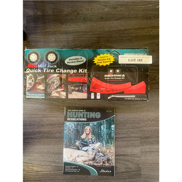 Mini Jack Quick Tire Change Kit- Anderson Hitches
