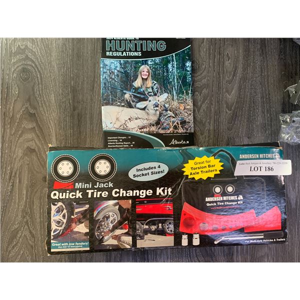 Mini Jack Quick Tire Change Kit- Anderson Hitches