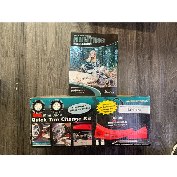 Mini Jack Quick Tire Change Kit- Anderson Hitches