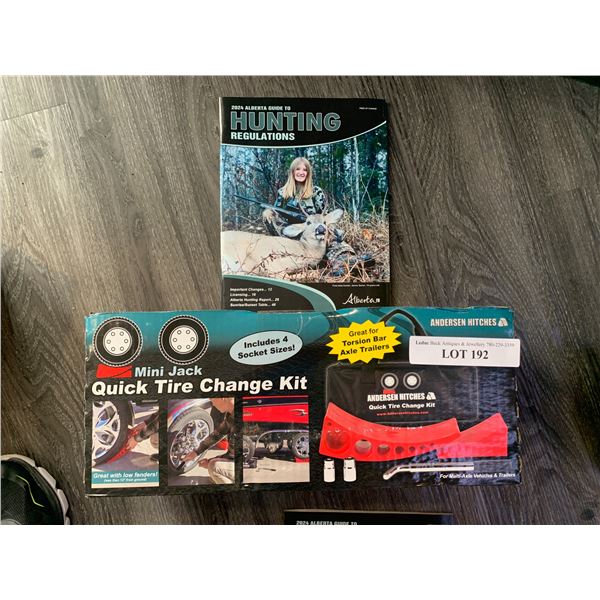Mini Jack Quick Tire Change Kit- Anderson Hitches