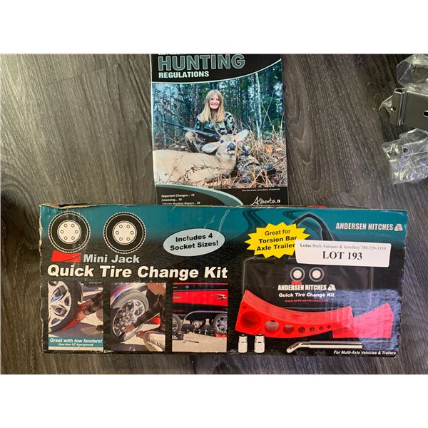 Mini Jack Quick Tire Change Kit- Anderson Hitches