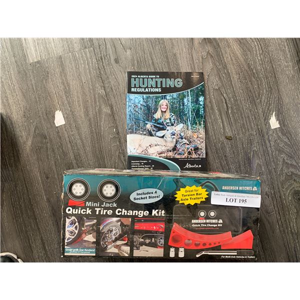 Mini Jack Quick Tire Change Kit- Anderson Hitches