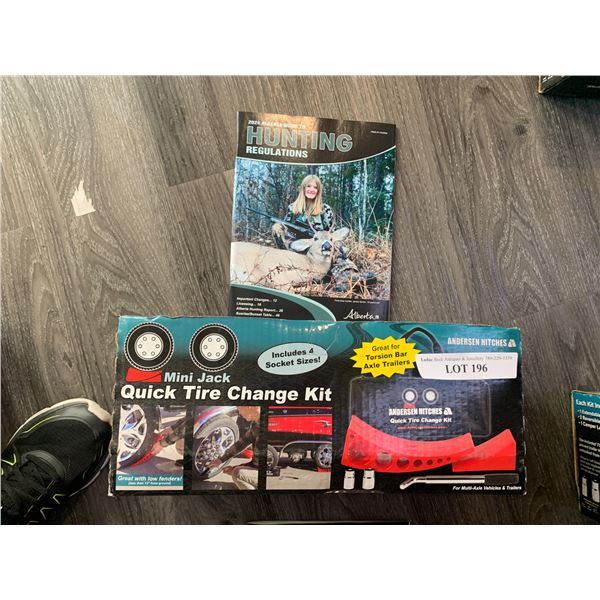 Mini Jack Quick Tire Change Kit- Anderson Hitches