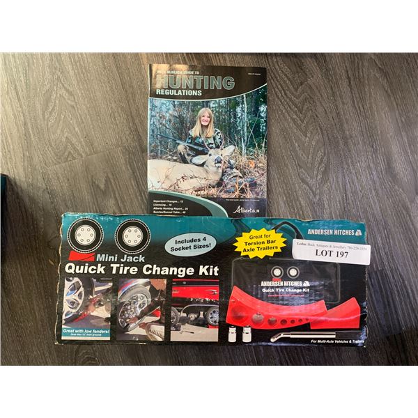 Mini Jack Quick Tire Change Kit- Anderson Hitches