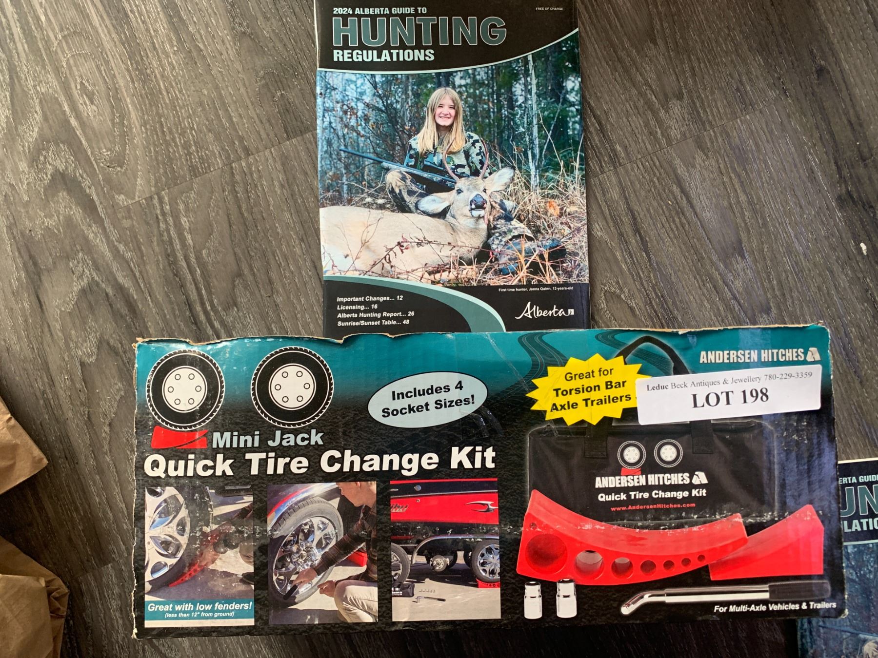 Mini Jack Quick Tire Change Kit Anderson Hitches Beck Auctions Inc.