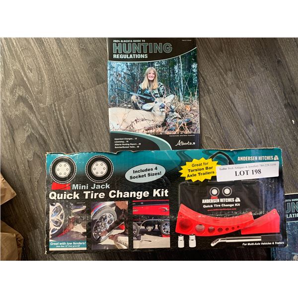 Mini Jack Quick Tire Change Kit- Anderson Hitches