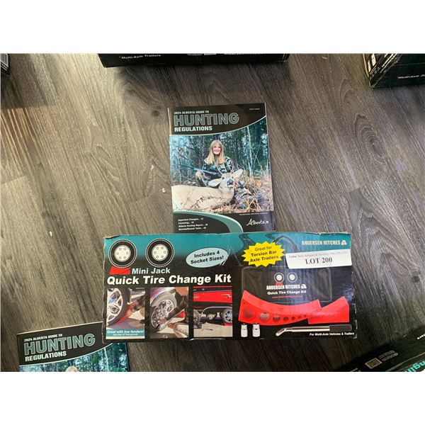 Mini Jack Quick Tire Change Kit- Anderson Hitches
