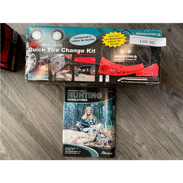 Mini Jack Quick Tire Change Kit- Anderson Hitches