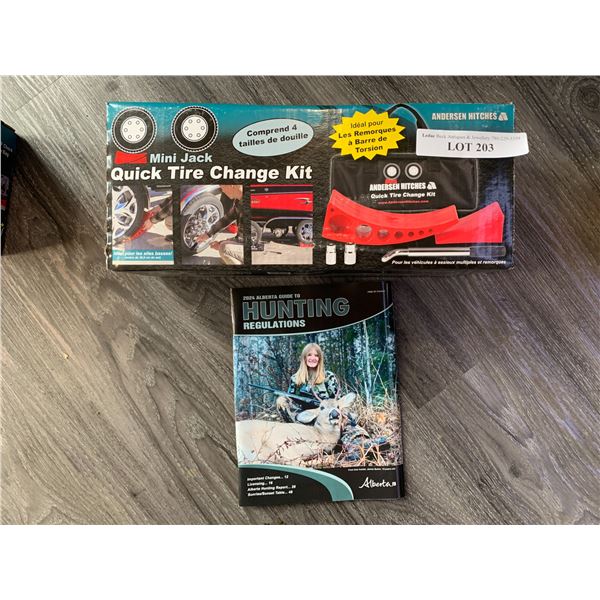 Mini Jack Quick Tire Change Kit- Anderson Hitches