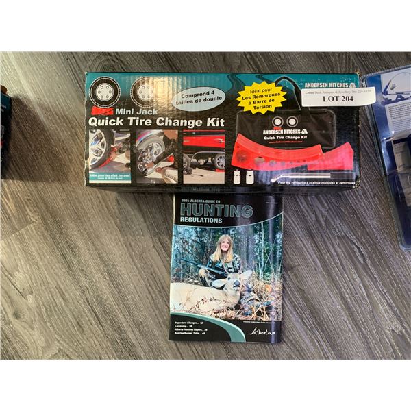 Mini Jack Quick Tire Change Kit- Anderson Hitches