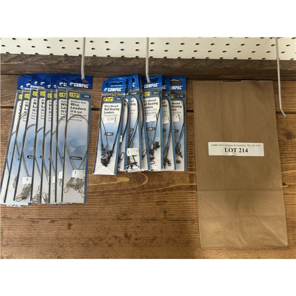 Wire Wound Ball Bearing Leaders 30 & 45 lb Test