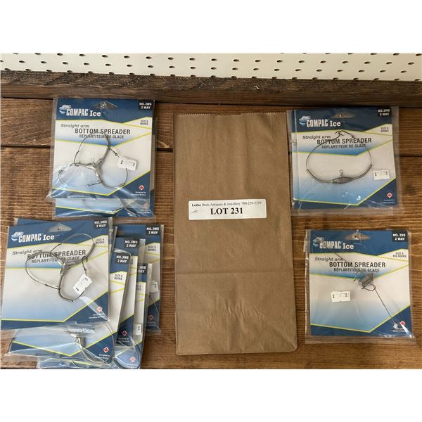 Compac Ice Straight Arm Bottom Spreader Hooks