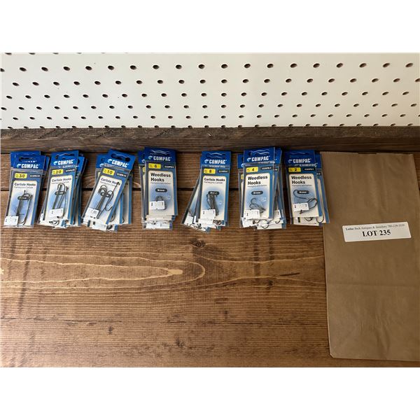 Compac Weedless Hooks & Carlisle Hooks