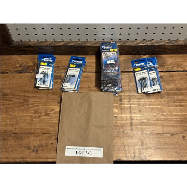 Compac Carlisle  Bronze  Hooks & Pickerel Rig 36 inch long