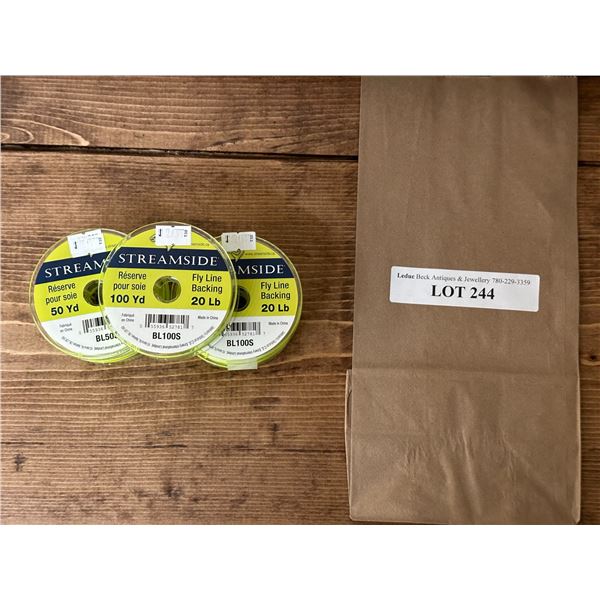 Streamside Fly Line Backing 50  & 100 Yards