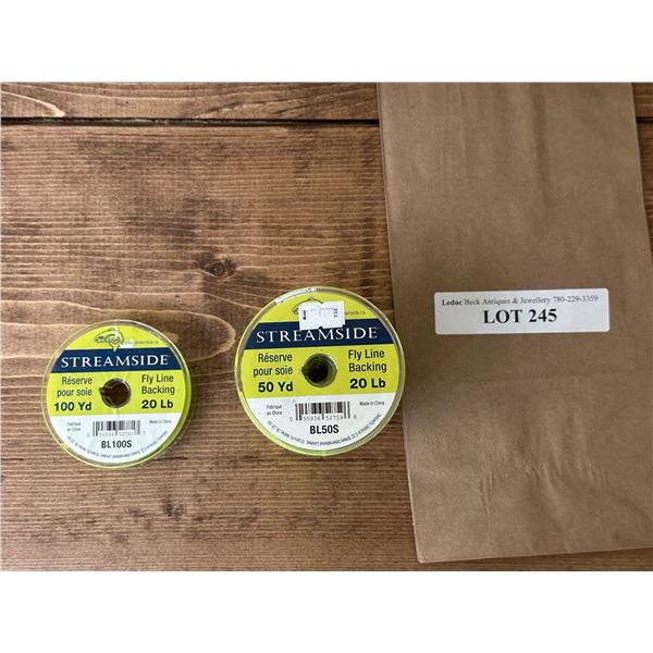 Streamside Fly Line Backing 100  & 50 Yards