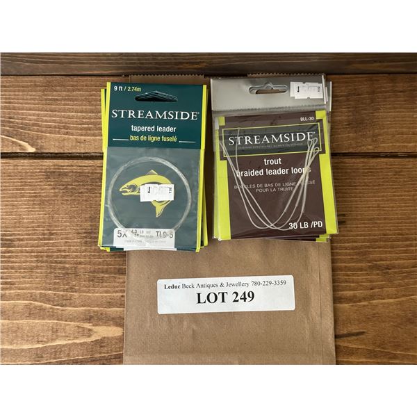 Streamside Trout Breaded Leader Loops & Tapered Leaders